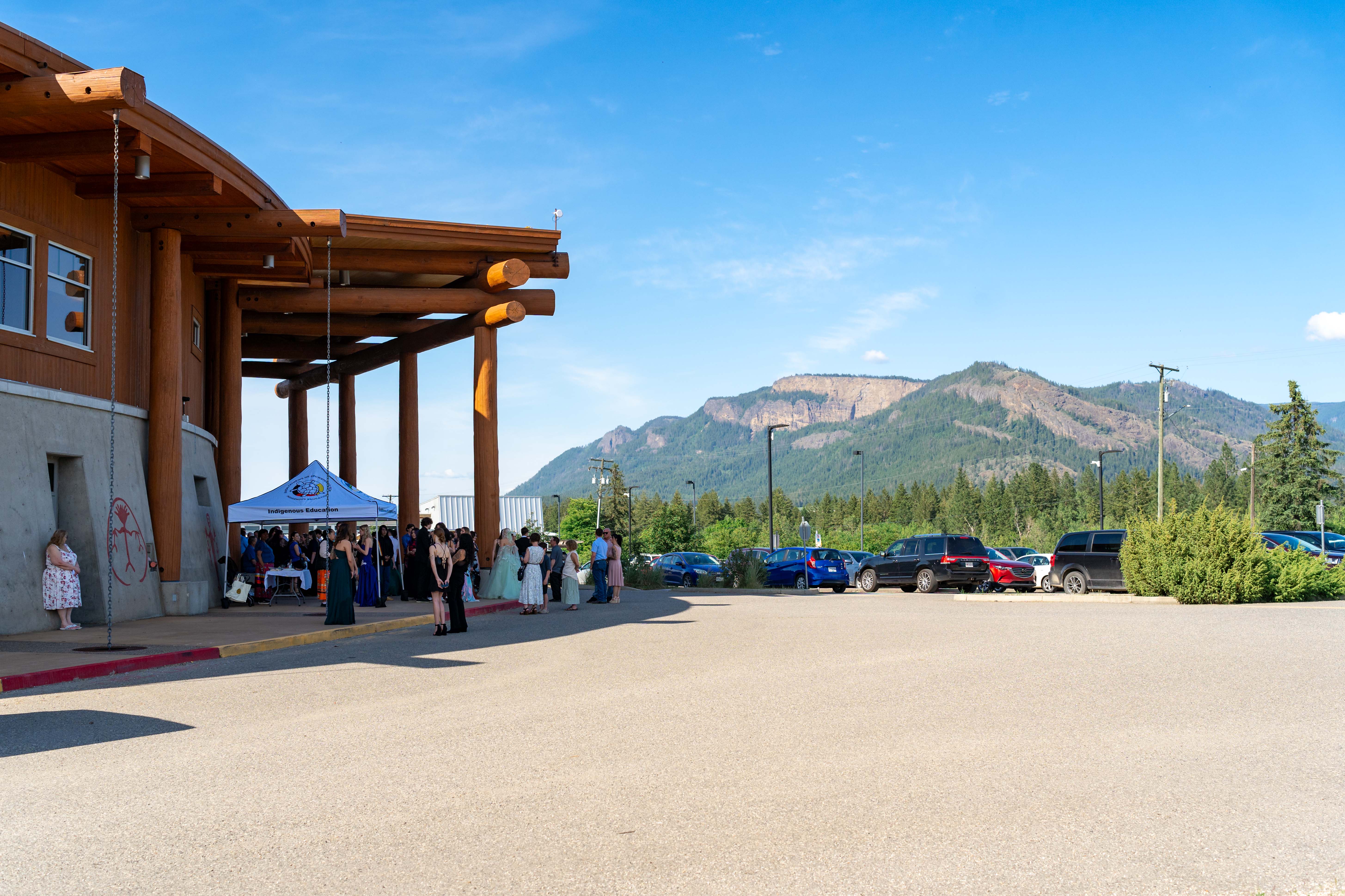 Outside of Community Centre