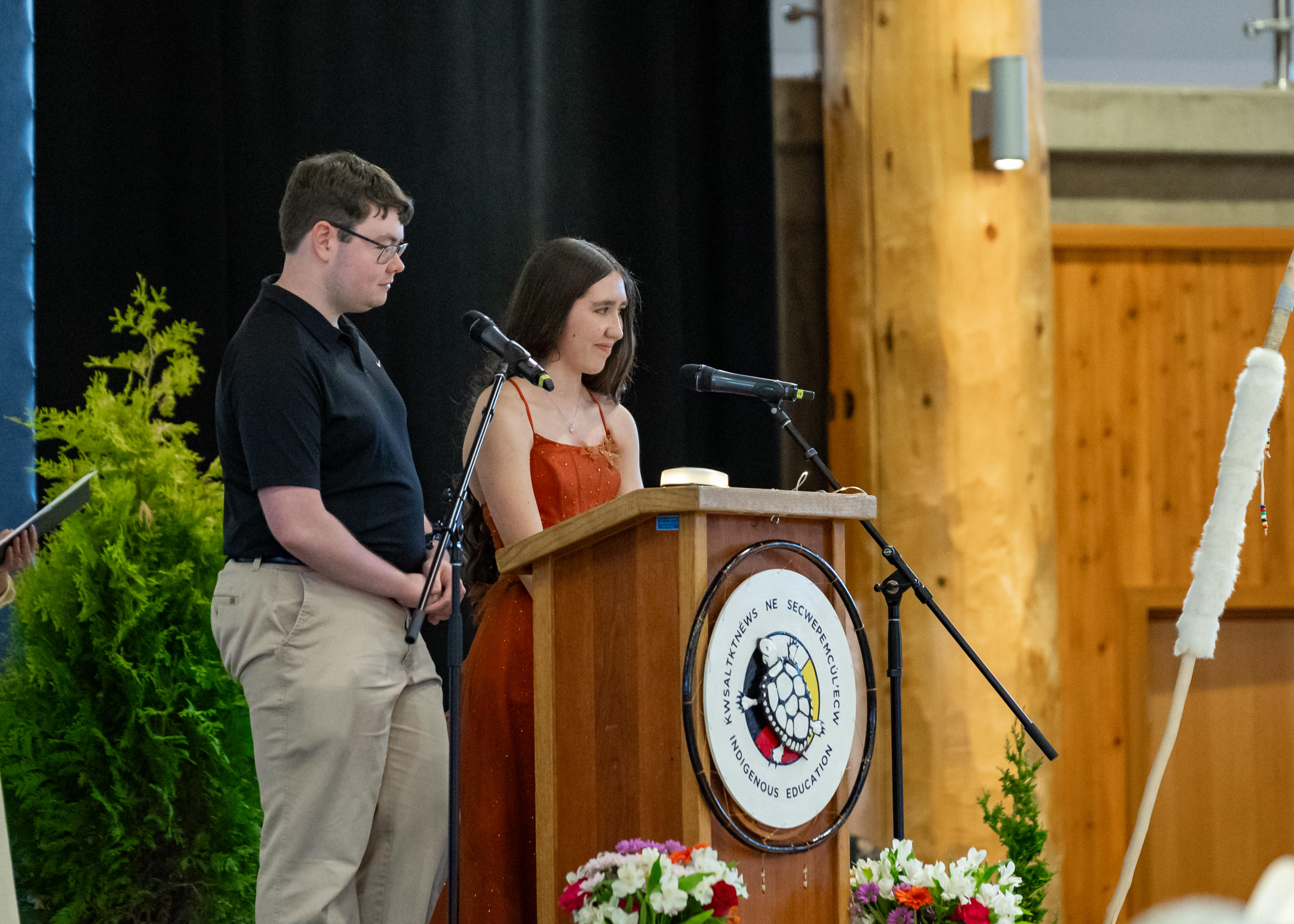 Valedictorian PVSS Zachary Boudreau Eryn Lachmuth